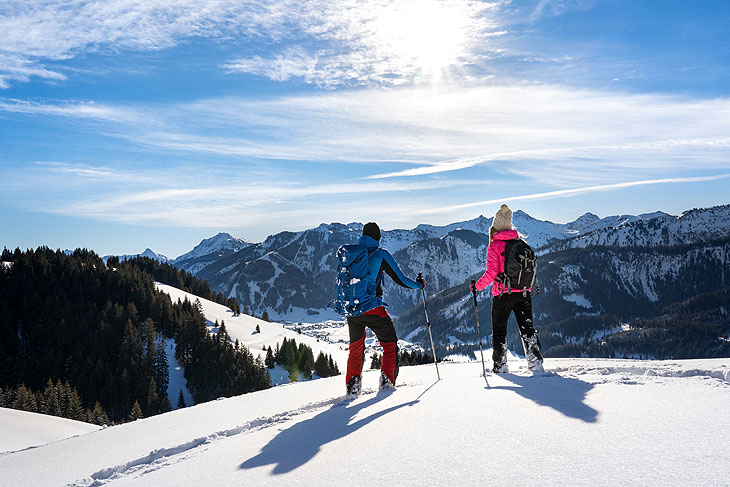 Winterstimmung abseits vom Trubel im idyllischen Tannheimer Tal (©Foto: Tannheimer Tal)